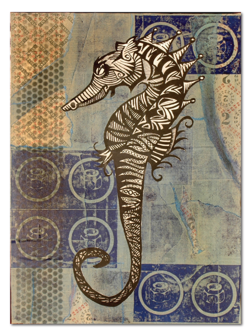 Painting_Seahorse2
